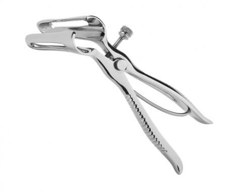 Zep-Type Atraumatic Hysterectomy Forceps, Straight Handle, Light Curve, 12" (30.0 Cm)
